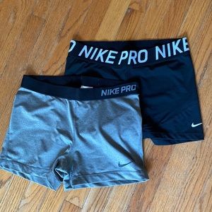 Nike dry fit bike shorts- bundle